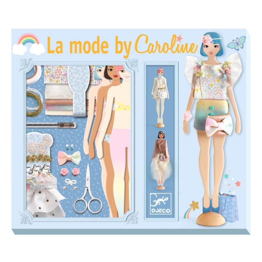 Djeco påklædningsdukker, Mode af Caroline