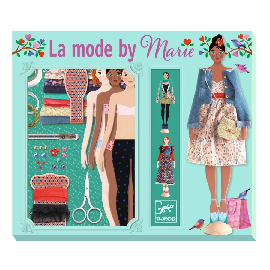 Djeco påklædningsdukker, Mode af Marie