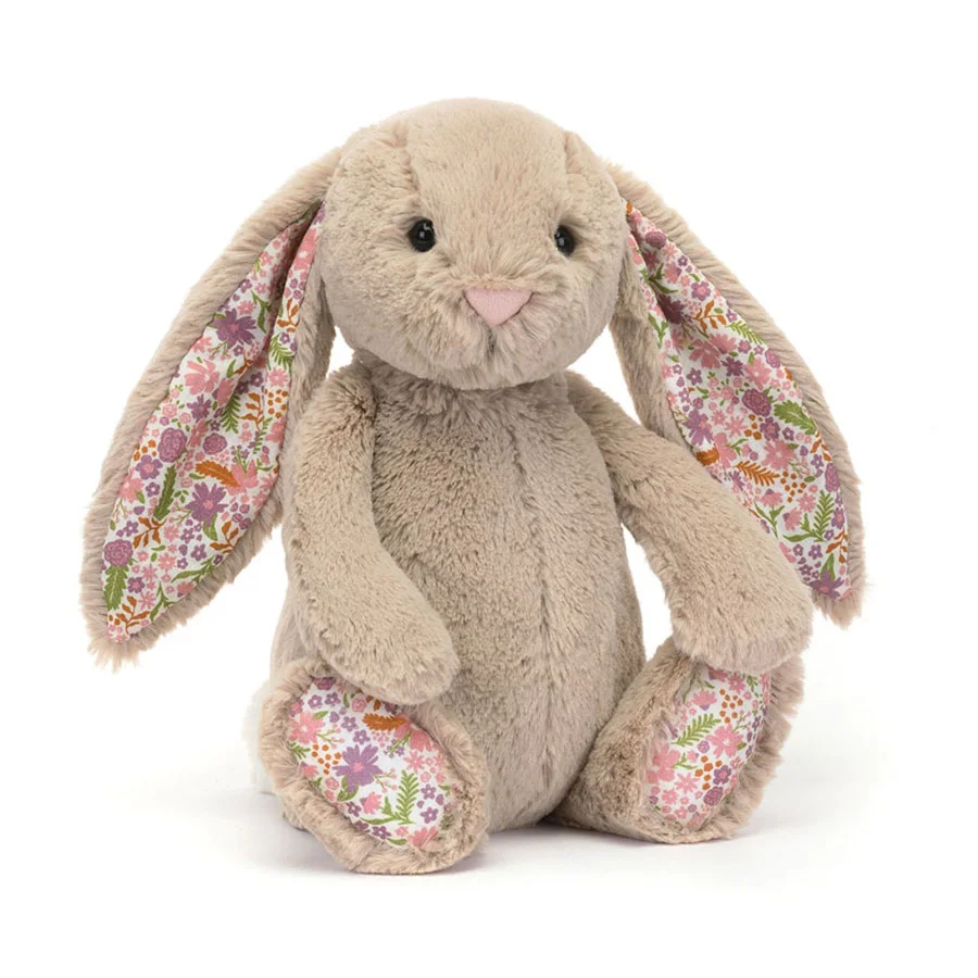 Jellycat Bashful kanin, Beige petal, 31 cm