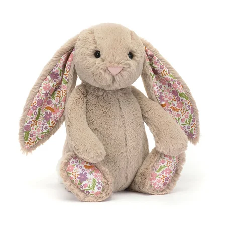 Jellycat Bashful kanin, Beige petal, 31 cm
