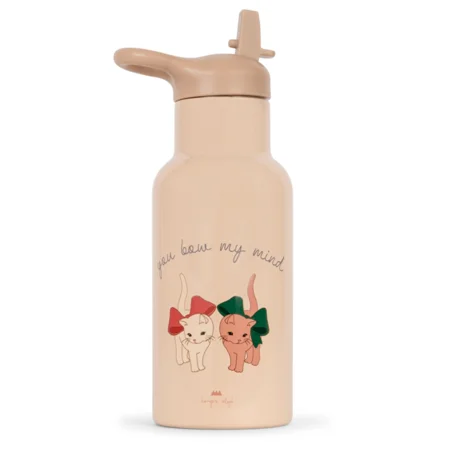 Konges Sløjd thermoflaske, bow kitty