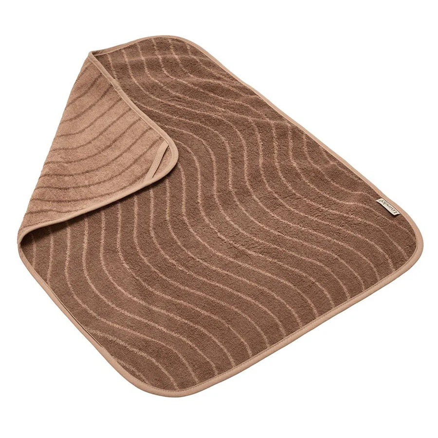 Leander Topper til puslepude, organic, Woodland clay