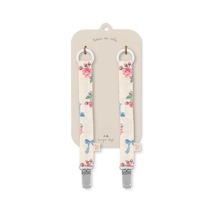 Konges Sløjd 2-Pak Suttesnor, Bella Rosita