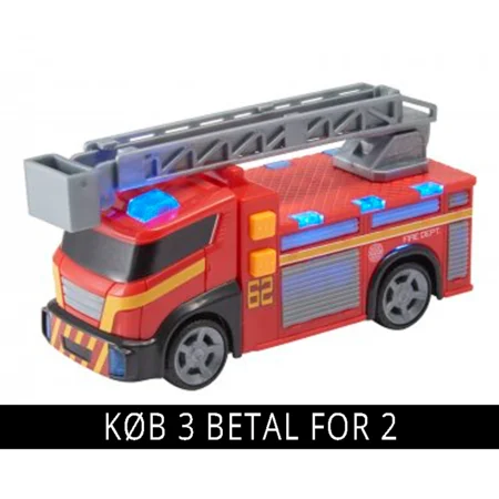 Teamsterz Brandbil med lys og lyd
