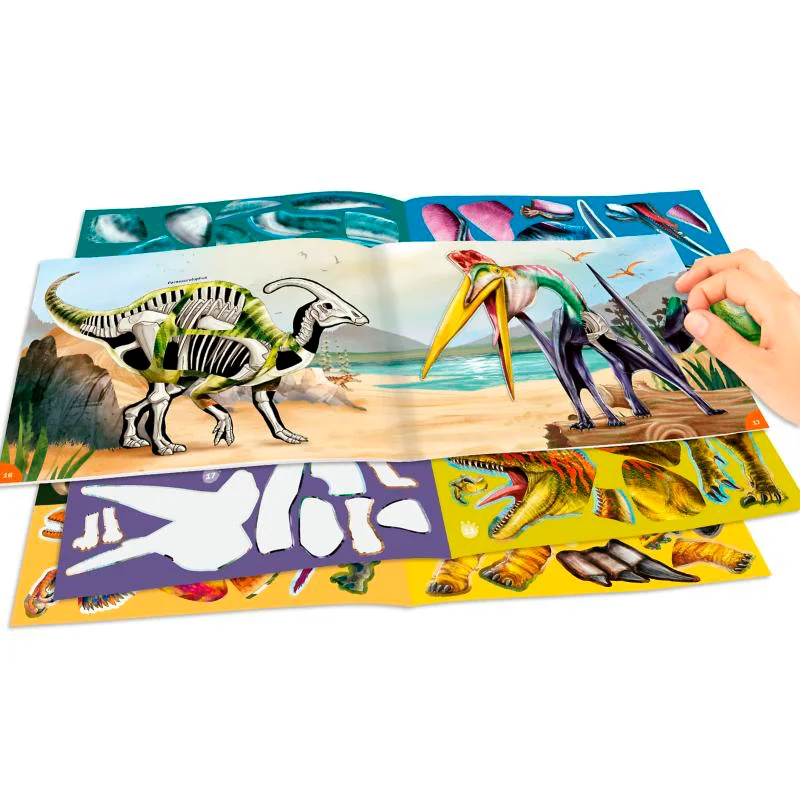 Dino World sticker fun