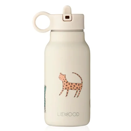 Liewood Falk Vand Flaske 250 ml, leopard multi mix