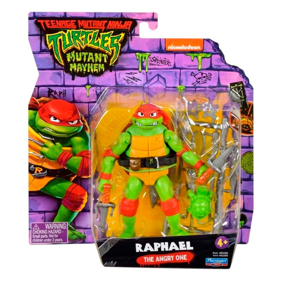 Ninja turtles mutant mayhem basisfigur, Raphael