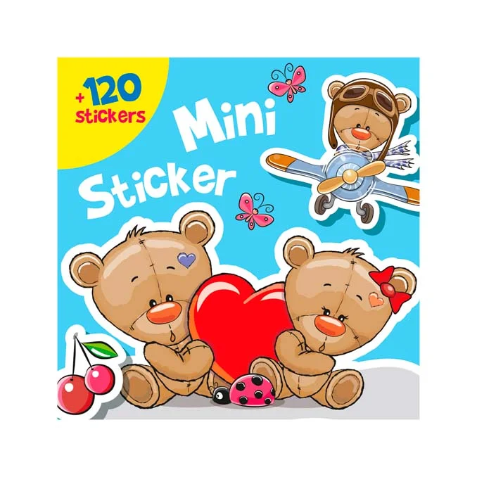 Snip Snap Snude Mini Stickers, Teddys