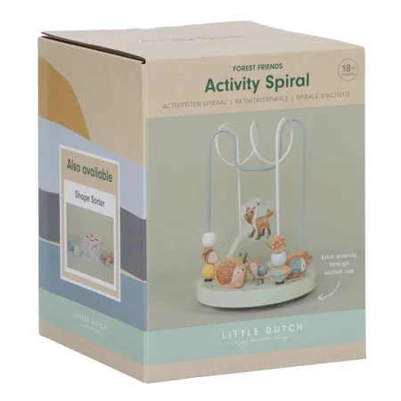 Little Dutch aktivitets spiral ræv, Forest friends