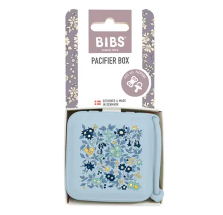 BIBS Liberty Suttebox, chamomile lawn / baby blue