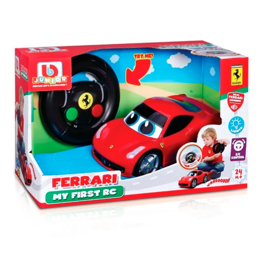 BB Junior Ferrari, Min første fjernstyrede bil