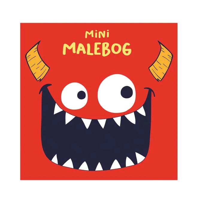 Snip Snap Snude mini malebog, monster