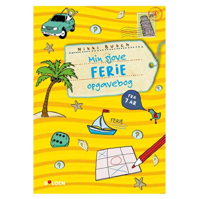 Min sjove ferieopgavebog - fra 7 år