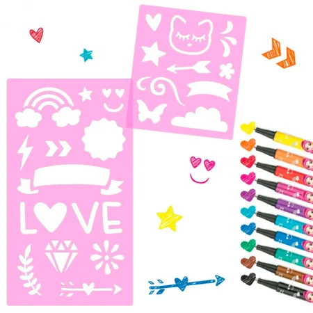 TOPModel fineliner sæt, 10 farver