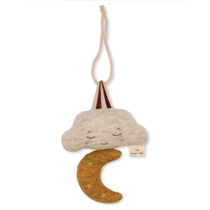 Konges Sløjd musikuro, moon & star