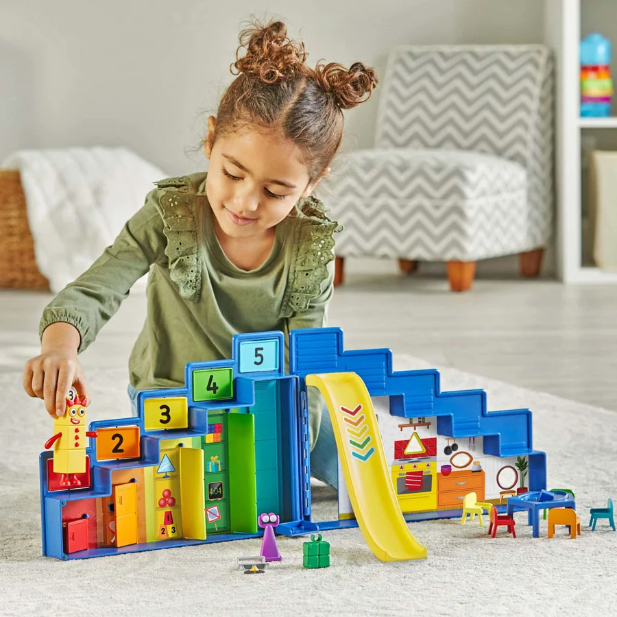 Numberblocks, aktivitetssæt mission hovedkvarter