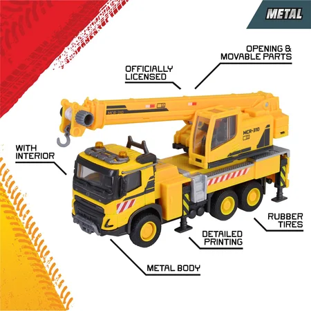 Majorette Volvo FMX Truck Crane