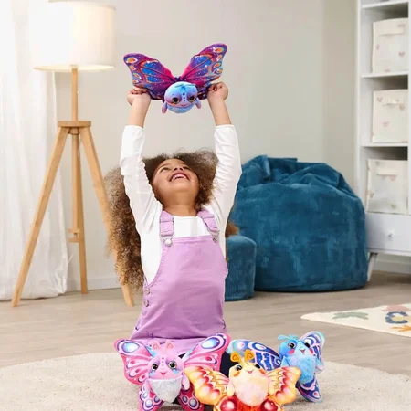 Fluffyfly Schmetterling, Gelb