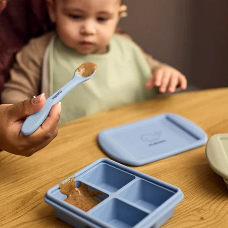 Filibabba 3er-Pack Silikonlöffel, Ocean Mix