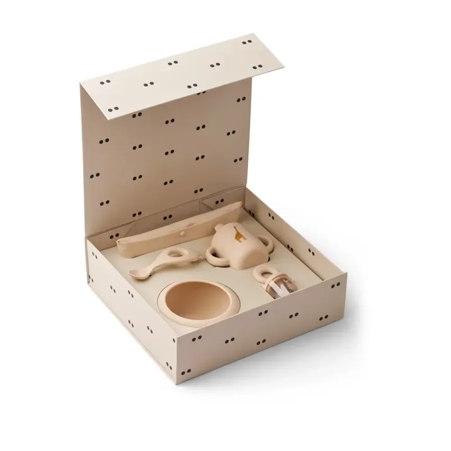 Liewood Mileah Baby Essgeschirr-Set, Apple Blossom