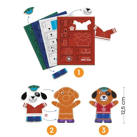 Djeco DIY – Magnete, Funky Familie