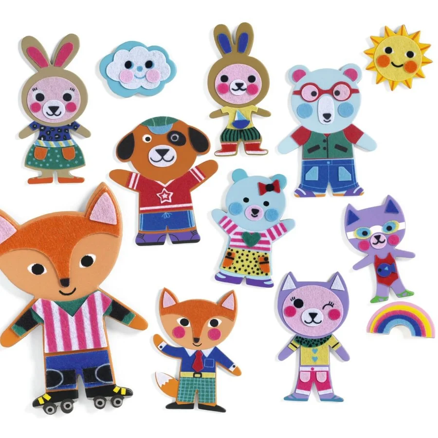 Djeco DIY – Magnete, Funky Familie