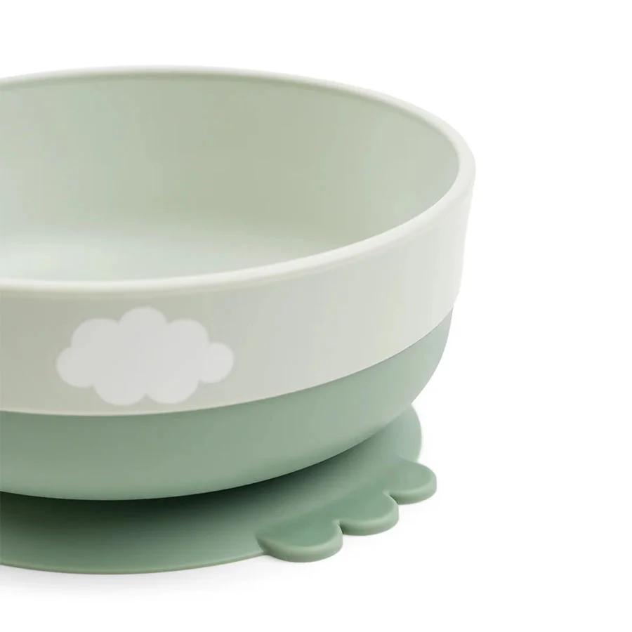 Done by Deer Foodie første spisesæt, green