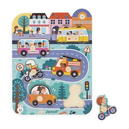 Janod Puzzle, in der Stadt