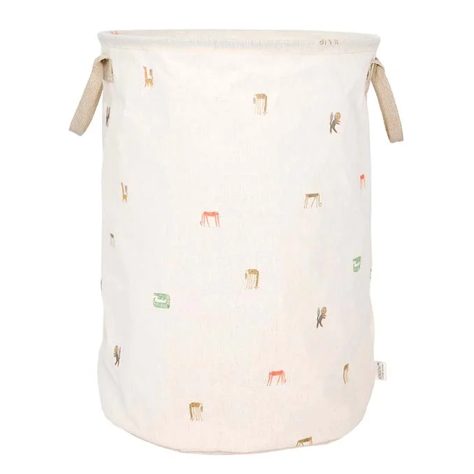 OYOY opbevaringskurv m/dyr, stor