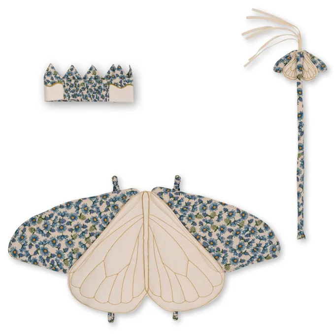 Konges Sløjd kostume, marguerit blue sommerfugl