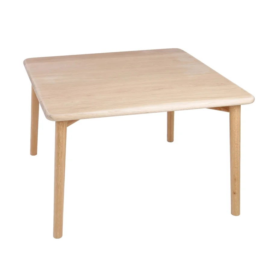 CurveLab quadratischer Kindertisch - Eiche