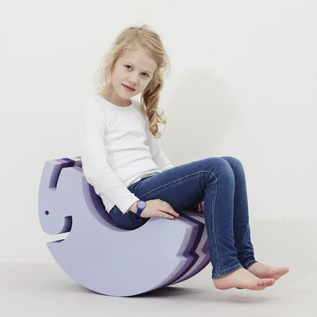 bObles elefant, marmor - lys rosa