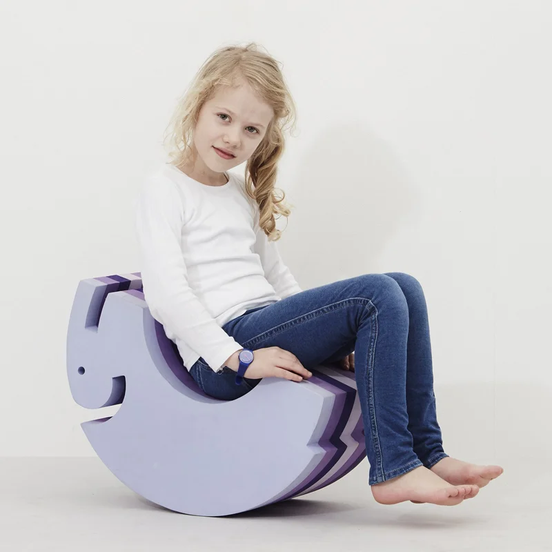 bObles elefant, marmor - lys rosa