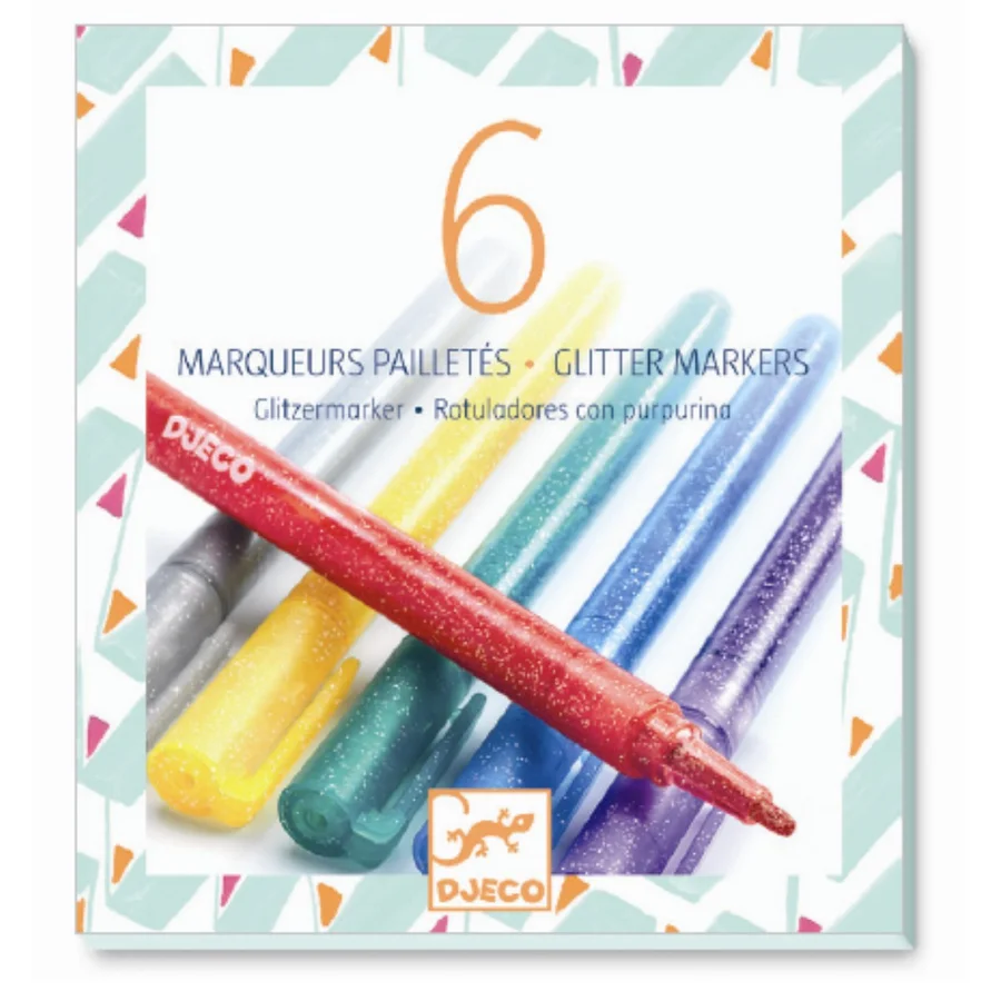 Djeco tusser med glitter