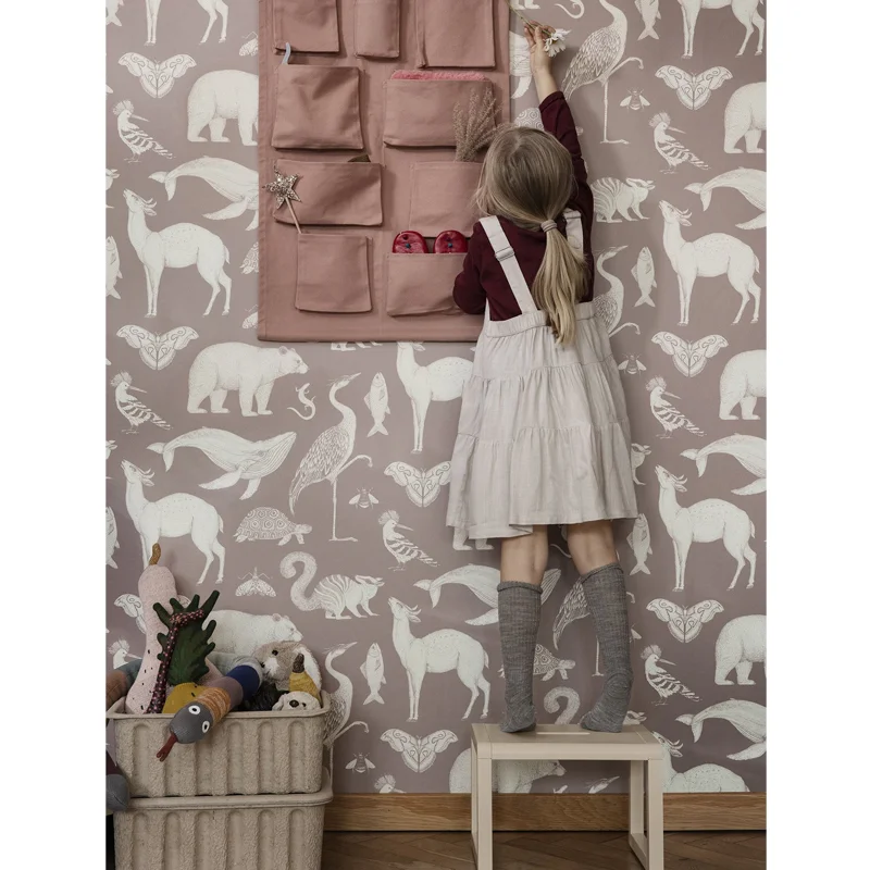 Ferm Living organizer hus, dusty rose