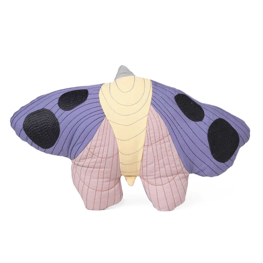 Ferm Living quiltet pude, natsværmer