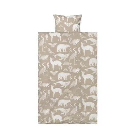 Ferm Living baby sengetøj, Katie Scott - sand