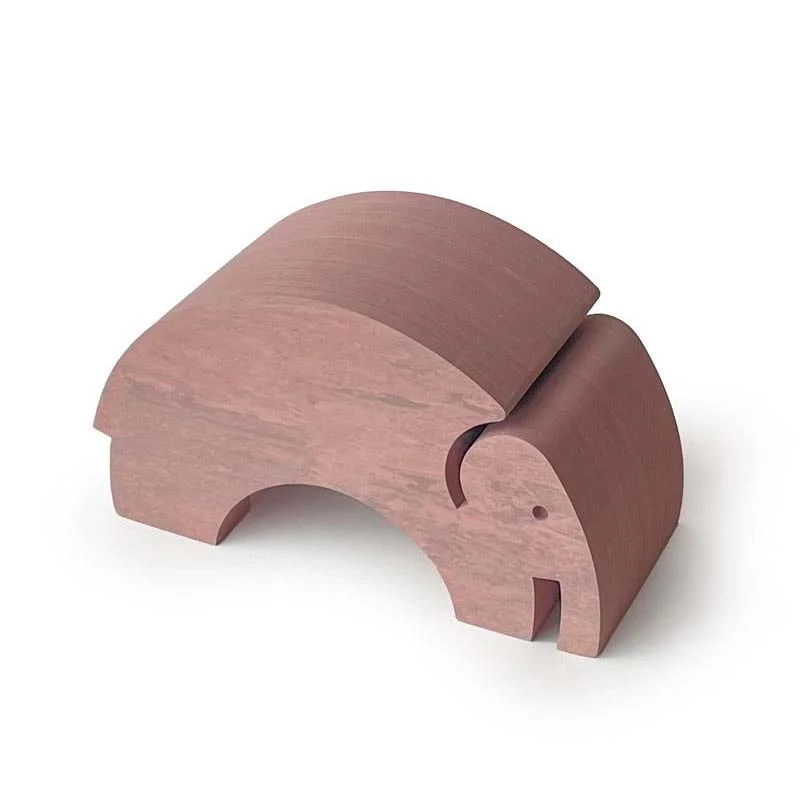 bObles M+ elefant, marble - dusty rose