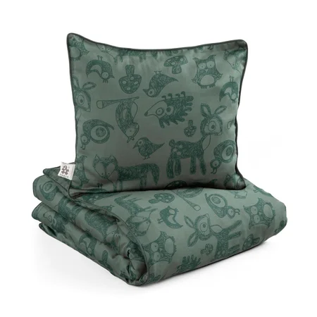 Sebra babysengetøj, Forest - bottle green