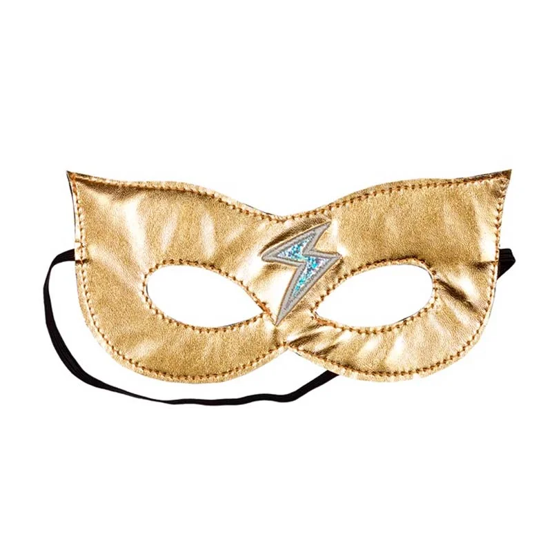Souza superhelt-maske, guld