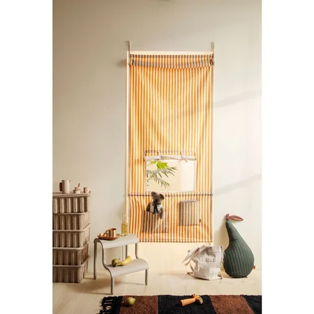 Ferm Living kiosk/teater ophæng, Mustard/Off-white