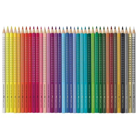 Faber-Castell akvarel grip farveblyanter, 36 stk i metalæske