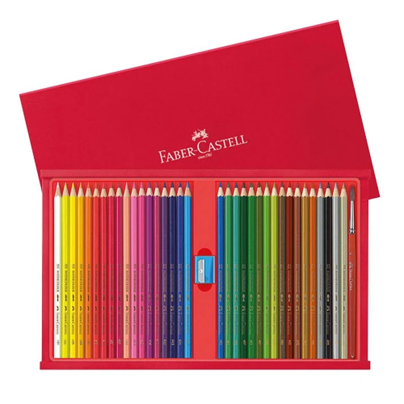 Faber-Castell Farveblyantakvarel35+pensel/spids