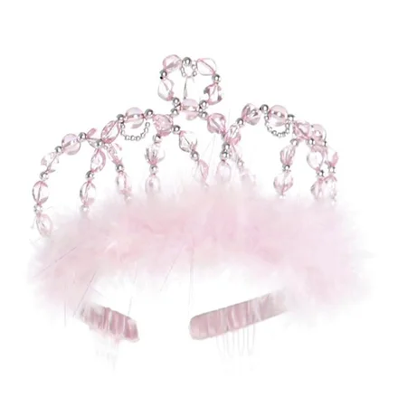 Great Pretenders prinsessediadem, silver and pink