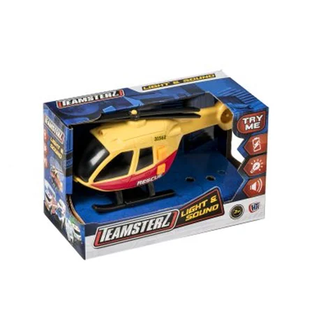 Teamsterz Helikopter med lys og lyd