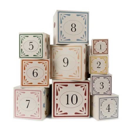 Konges Sløjd stabekasser m.tal