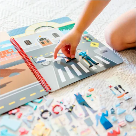 Melissa and Doug aktivitetsbog med puffy stickers, seje jobs