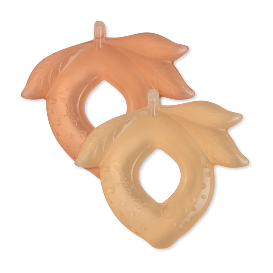 Konges Sløjd 2-pak citron bideringe, blush