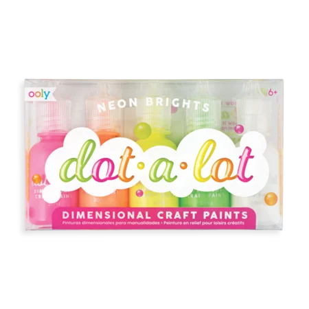Ooly dot-a-lot til sten, neon brights
