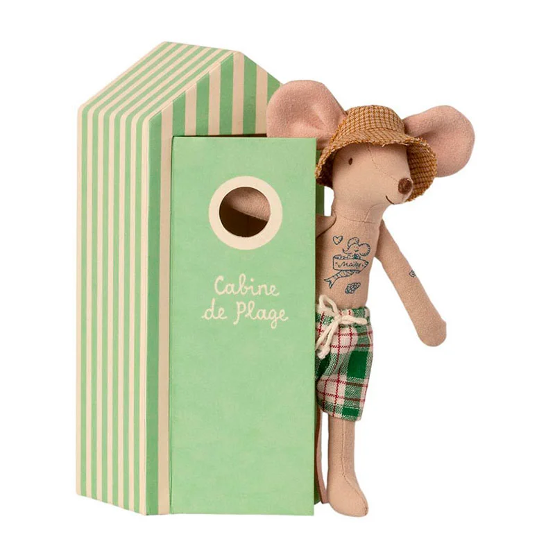 Maileg far mus i badehus